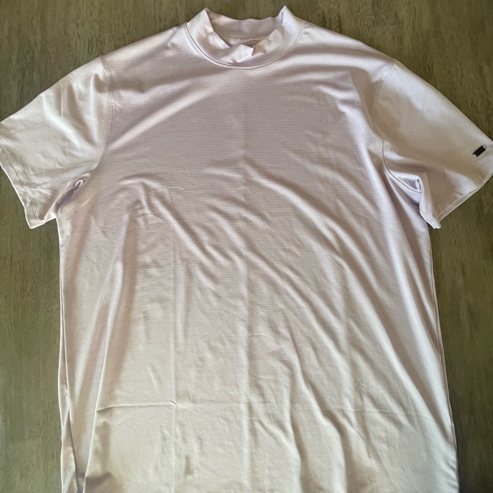 Nike dry fit mock neck golf shirt